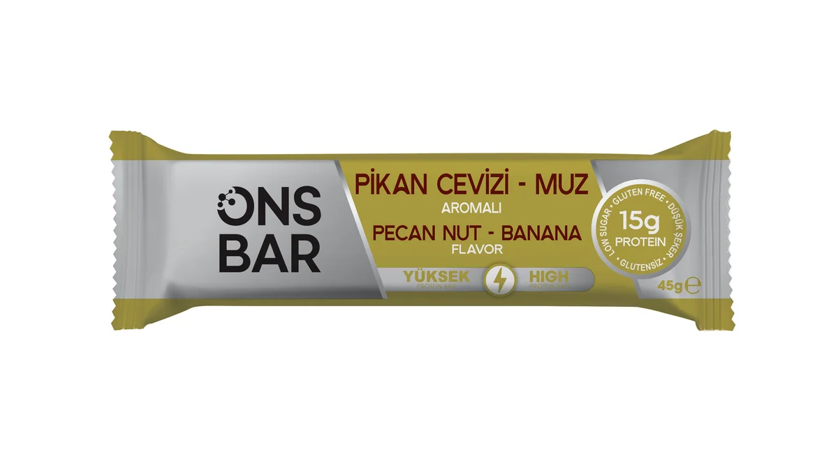 Pikan Cevizi Muz ONSBAR Protein Bar